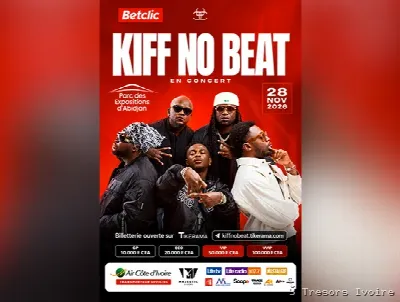 KIFF NO BEAT en concert au Parc des Expositions d’Abidjan